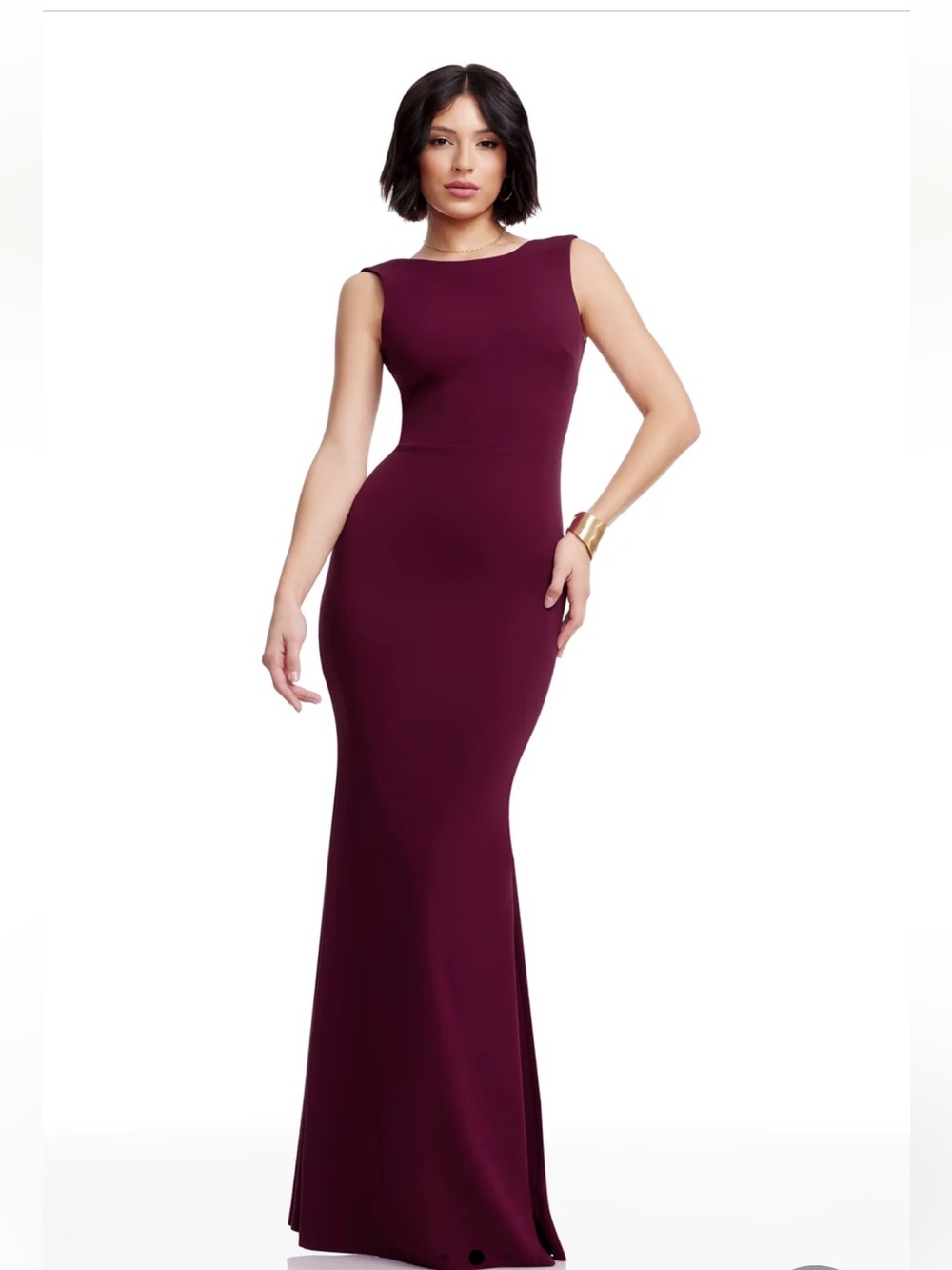Dress The Population Leighton Dress in Magenta Size XSmall
